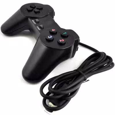 دسته بازی کابلی کامپیوتر تکی ساده