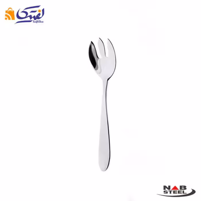 چنگال سالاد ناب استیل مدل ورونا استیل براق