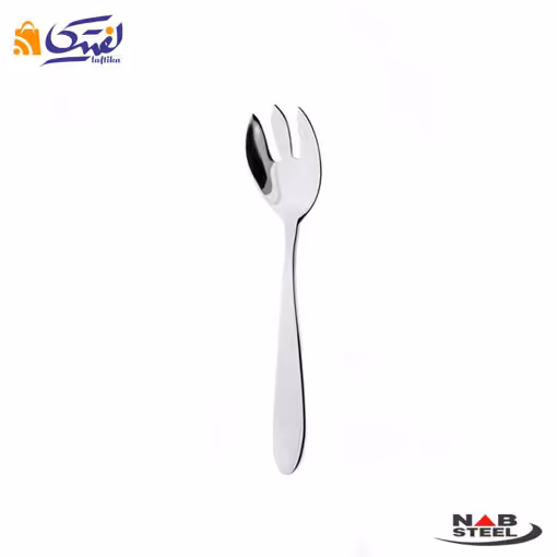 چنگال سالاد ناب استیل مدل ورونا استیل براق