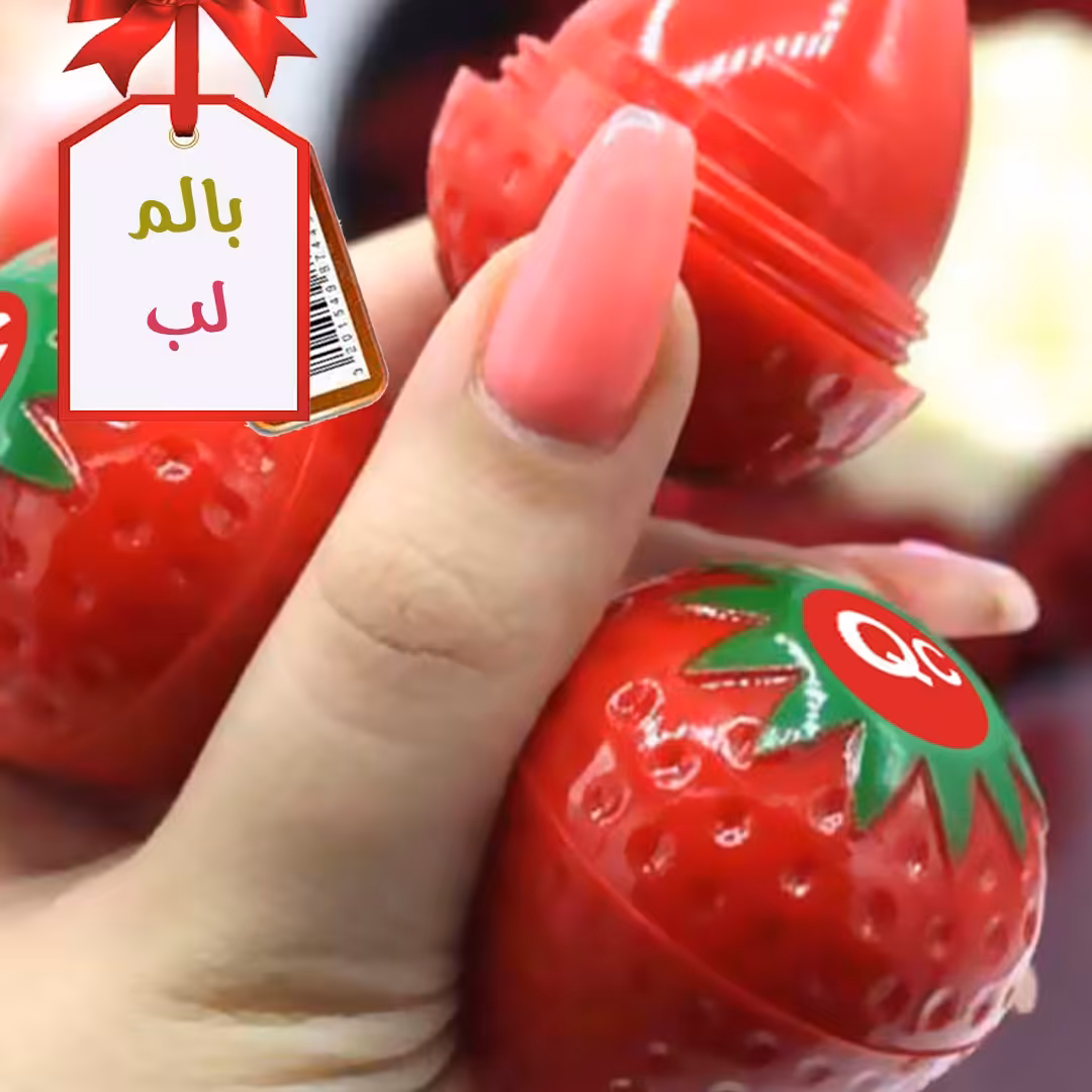 بالم لب توت فرنگی