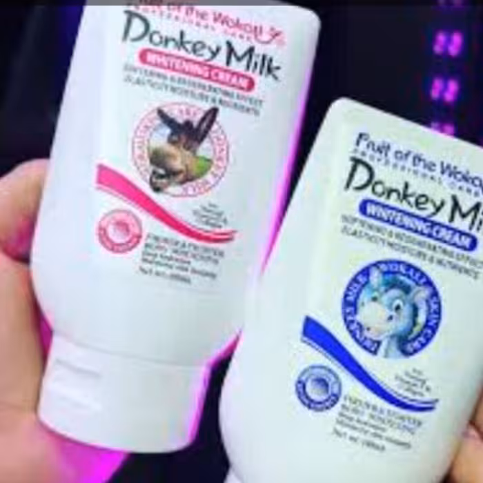 کرم سفید کننده شیر الاغ وکالی کرم سفید کننده بدن شیر  وکالی