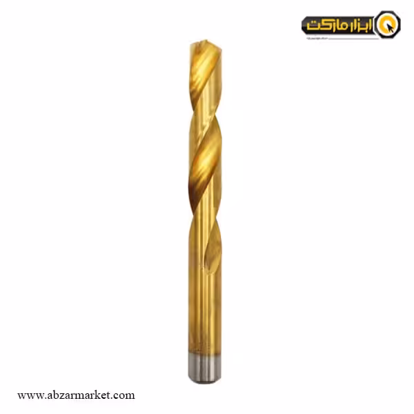 مته طلایی تیتانیوم TG کوتاه مدل HSS-TI-3542