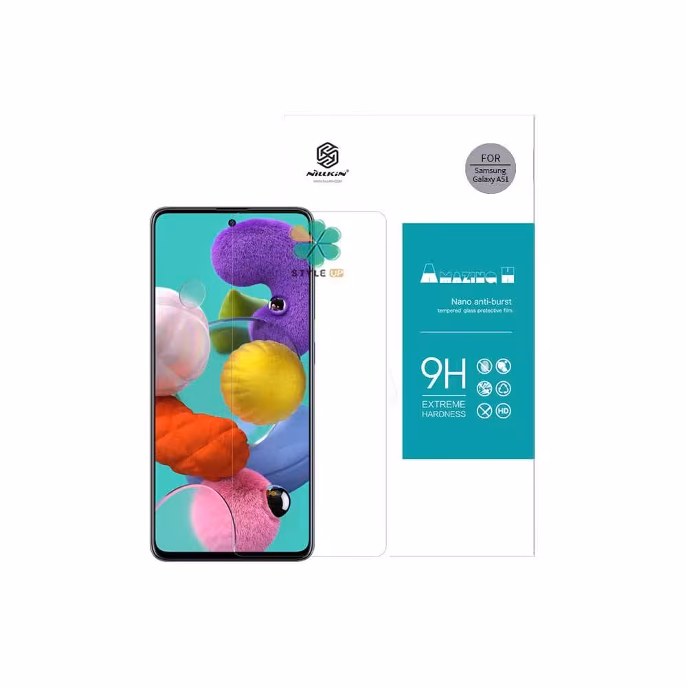 گلس نیلکین گوشی سامسونگ Samsung Galaxy A51 مدل Amazing H