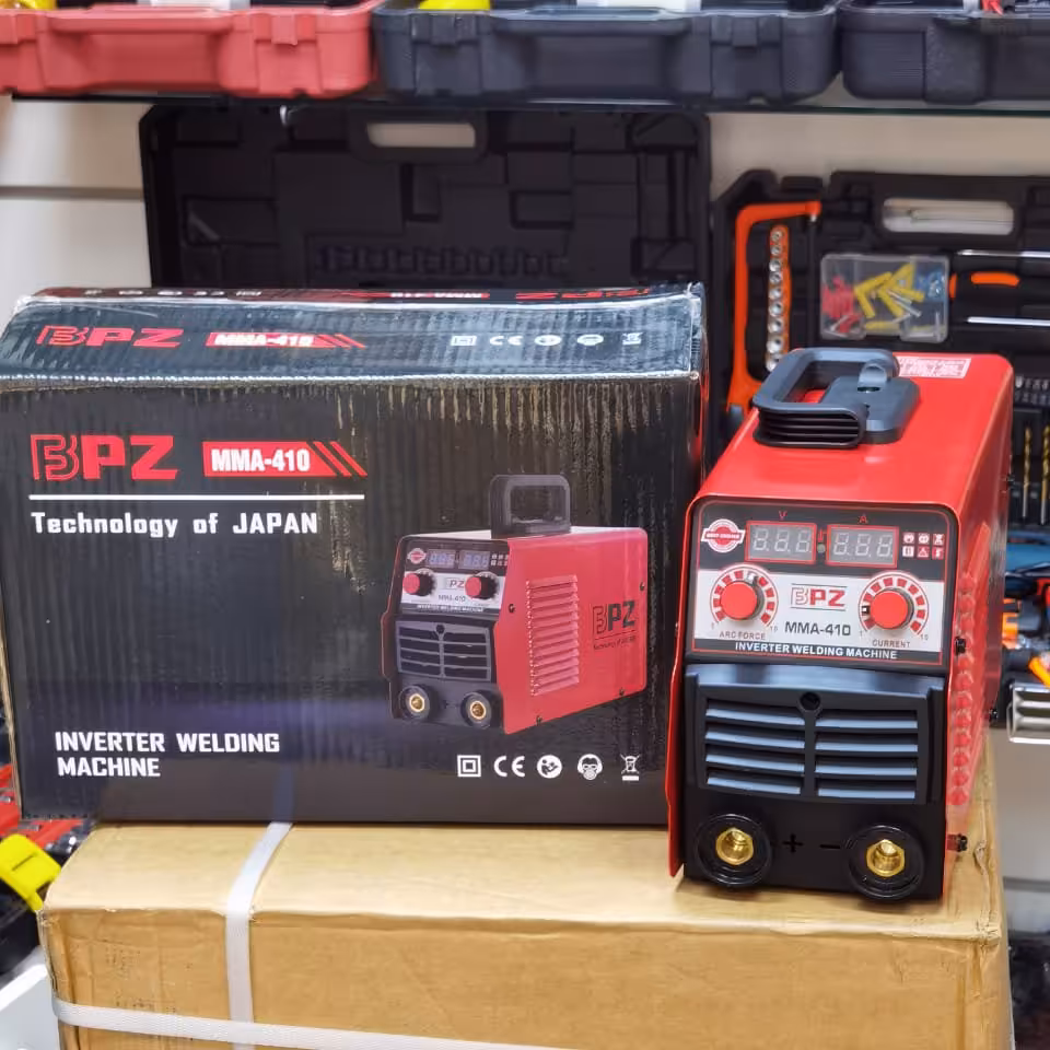 اینورتور موتور جوش 410 آمپر  واقعی BPZتحت  لیسانس ژاپن با انبر و اتصال و ماسک و بورس  قویترین  وجدیدترین نمونه در بازار 