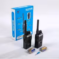 بیسیم تاکی واکی جعبه آبی نمونه   خارجی و اصل همراه باطری