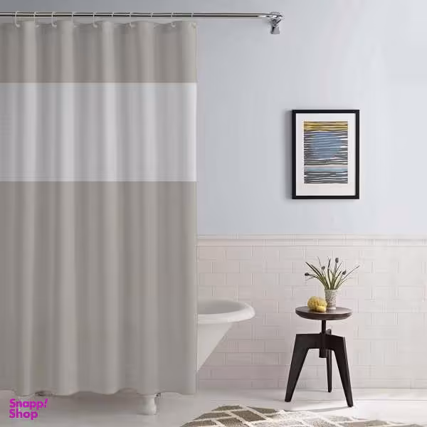 پرده حمام مدل 85 سایز 180x200 سانتی متر