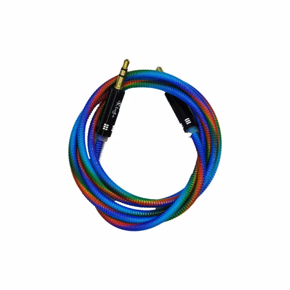 کابل AUX کینگ پلاس مدل HK-15 اورجینال