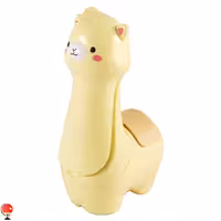 چراغ مطالعه فانتزی مدل لاما زرد