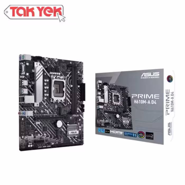 مادربرد ایسوس Asus Prime H610M-A D4 LGA1700