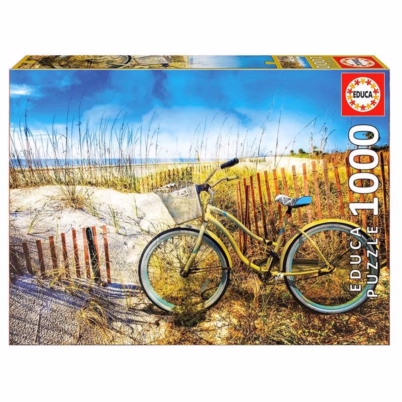 پازل 1000 تکه ادوکا مدل Bicycle in the Dunes