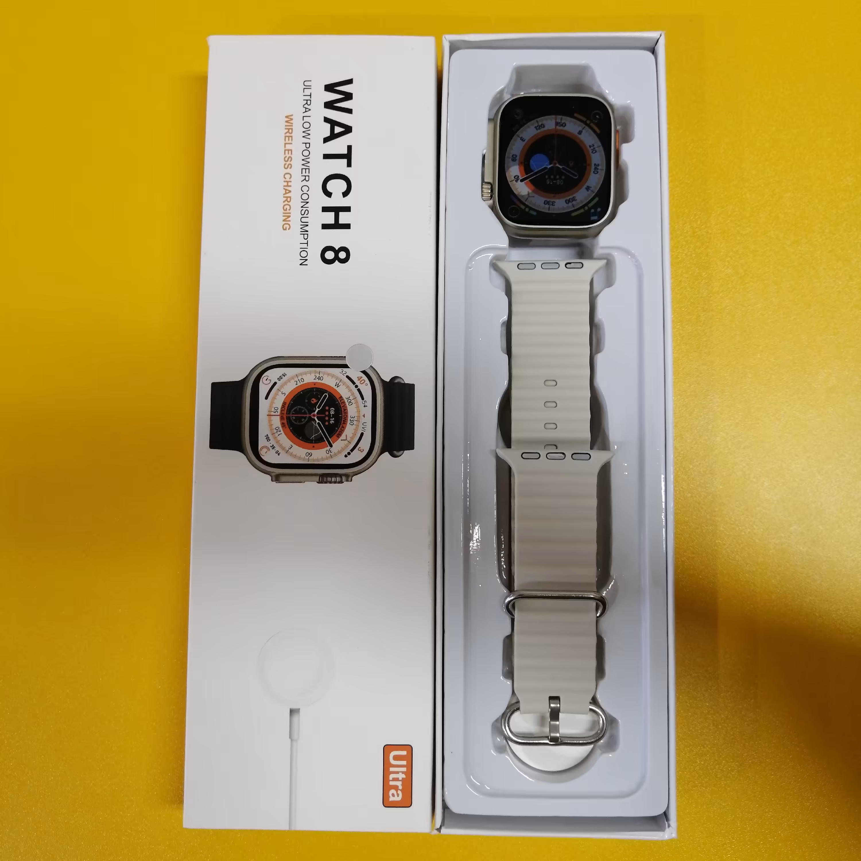 ساعت هوشمند مدل watch 8 ultra با گارانتی، اتصال به اندروید و آیفون 