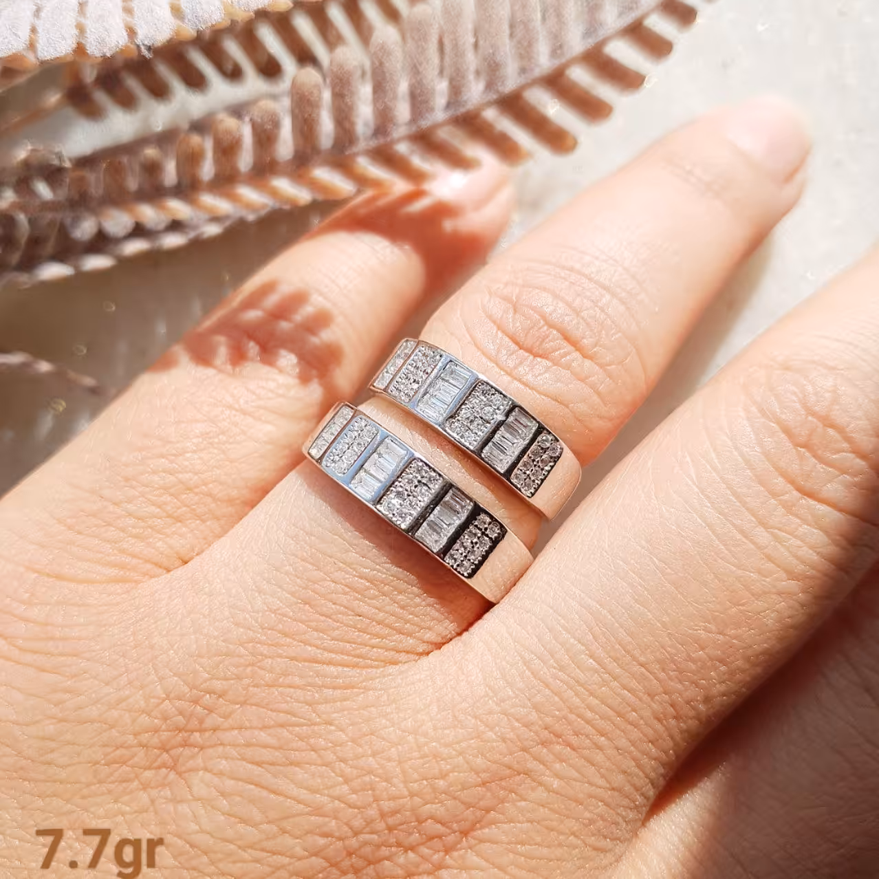 حلقه ست نقره کد S-10025-8.5