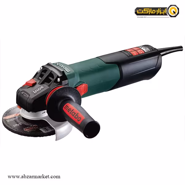 مینی فرز دیمردار متابو 1550 وات مدل WEV15-125QuickInox