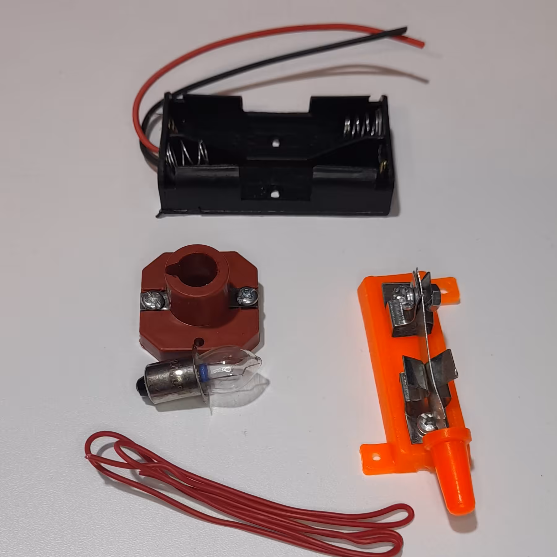 کیت کامل آموزشی(کاردستی)مدرسه لامپ تک پل کیفیت عالی 