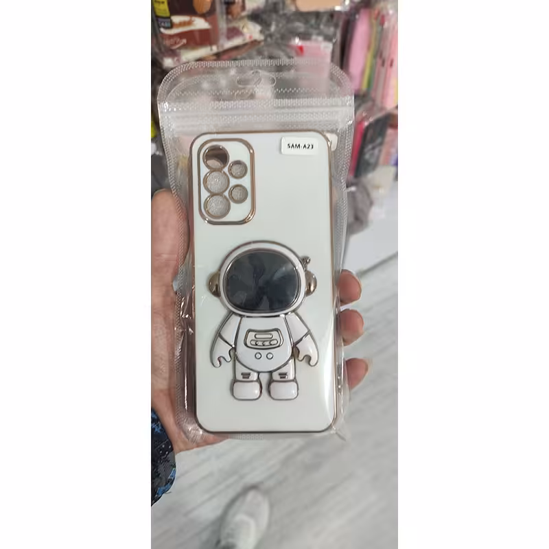 گارد آدم فضایی هولدردار سامسونگ A23 رنگ سفید ارسال رایگان