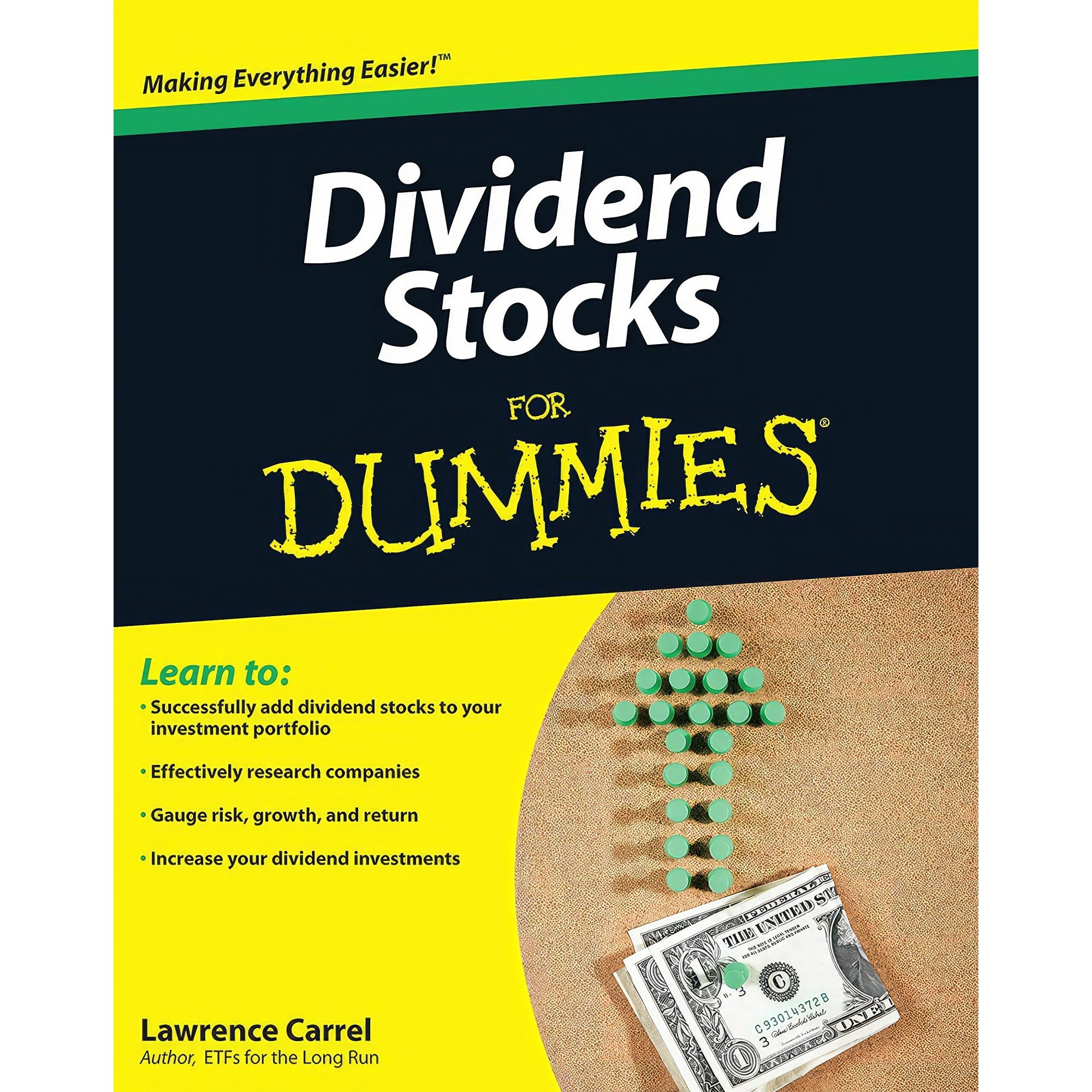 کتاب زبان اصلی Dividend Stocks For Dummies اثر Lawrence Carrel