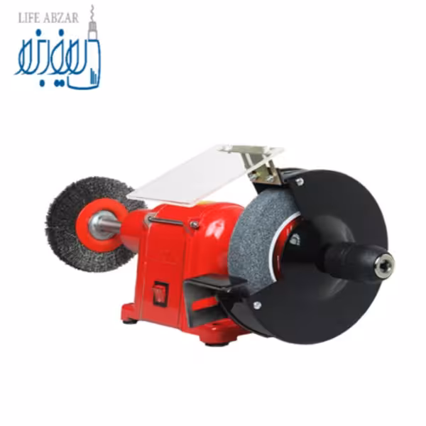 ماشین سنگ سه کاره ( سنگ- سه نظام- فرچه سیمی ) محک BGD-175H