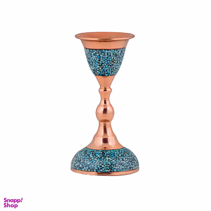 شمعدان فیروزه کوب آقاجانی مدل 04