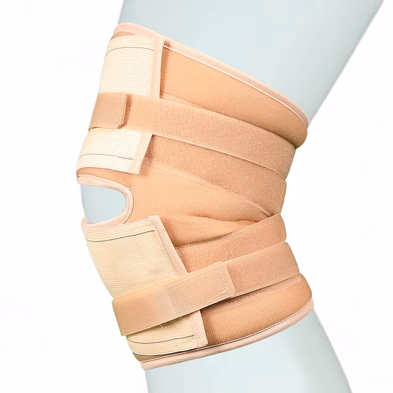 زانوبند قابل تنظیم طبی نوید کد 140 (بسته 1 عددی - سایز M و L و XL)