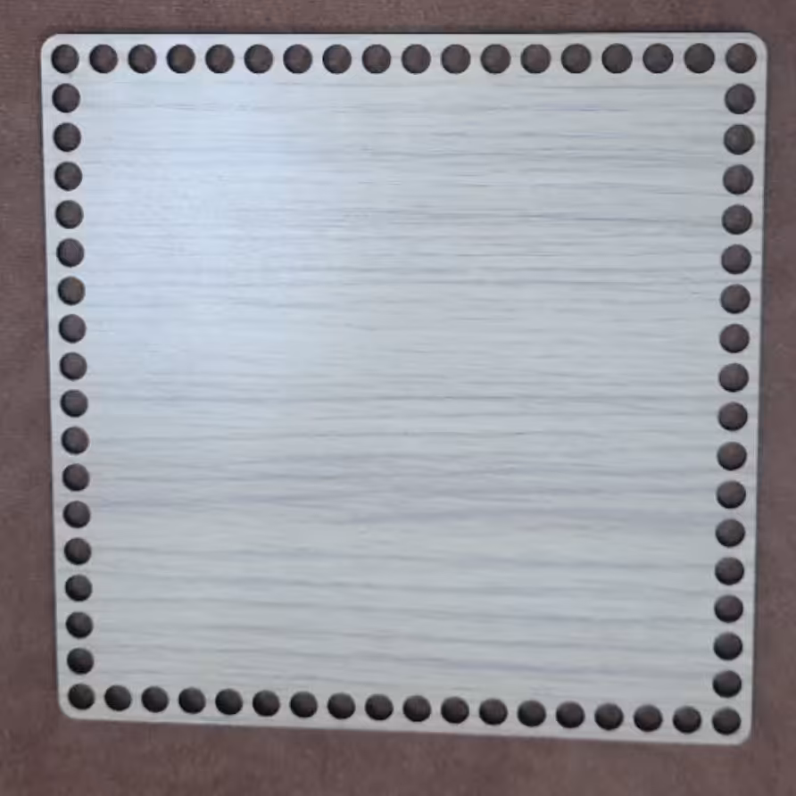 تریکو بافی مربع سایز 10 