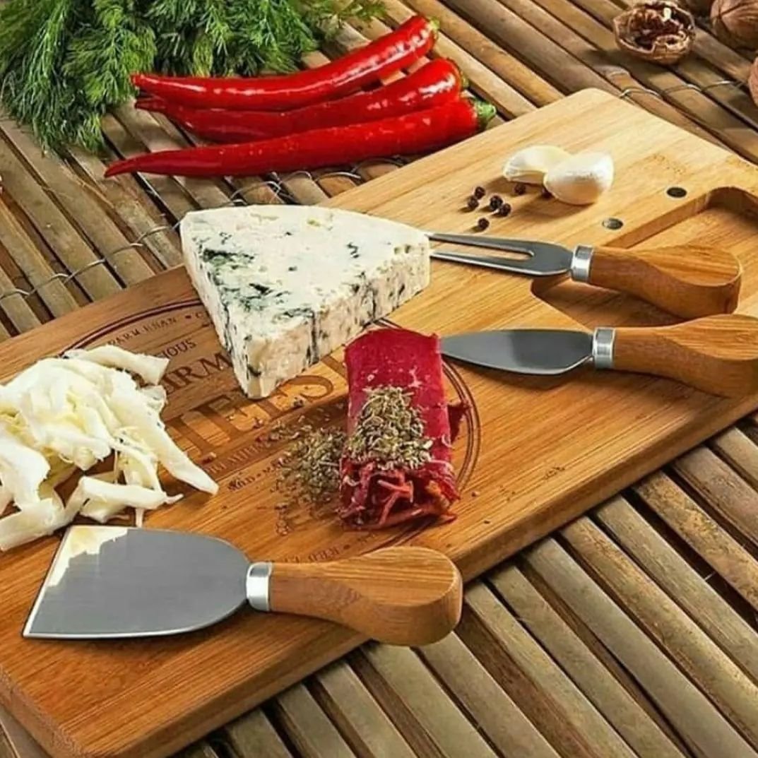 کارد دسته چوبی