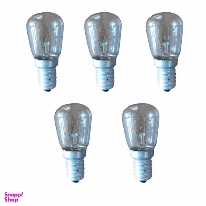 لامپ یخچال 220V-15W مدل CLASSIC بسته 5 عددی