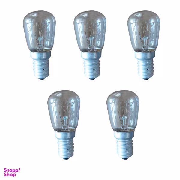 لامپ یخچال 220V-15W مدل CLASSIC بسته 5 عددی