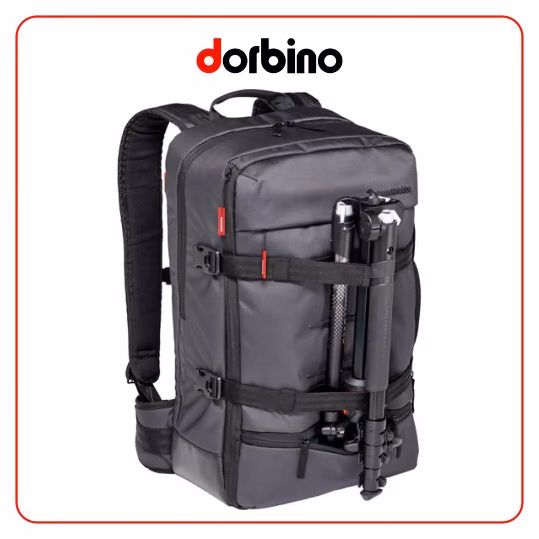 کوله پشتی مانفروتو Manfrotto Manhattan Mover-50 Camera Backpack (Gray) - فروشگاه دوربین دوربینو