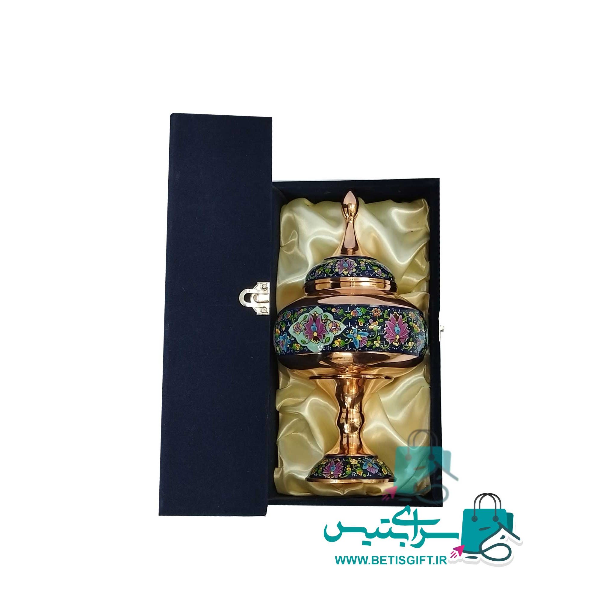 شکلات خوری مس پرداز ارتفاع 27سانت همراه با جعبه