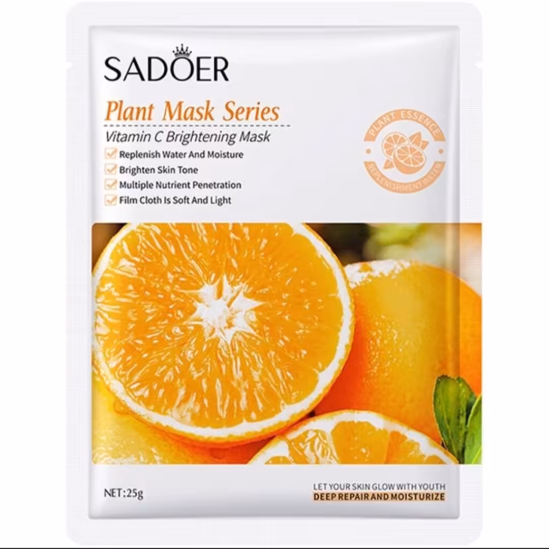 ماسک ورقه ای پرتقال سادور ( آرایشی  افلاک )
