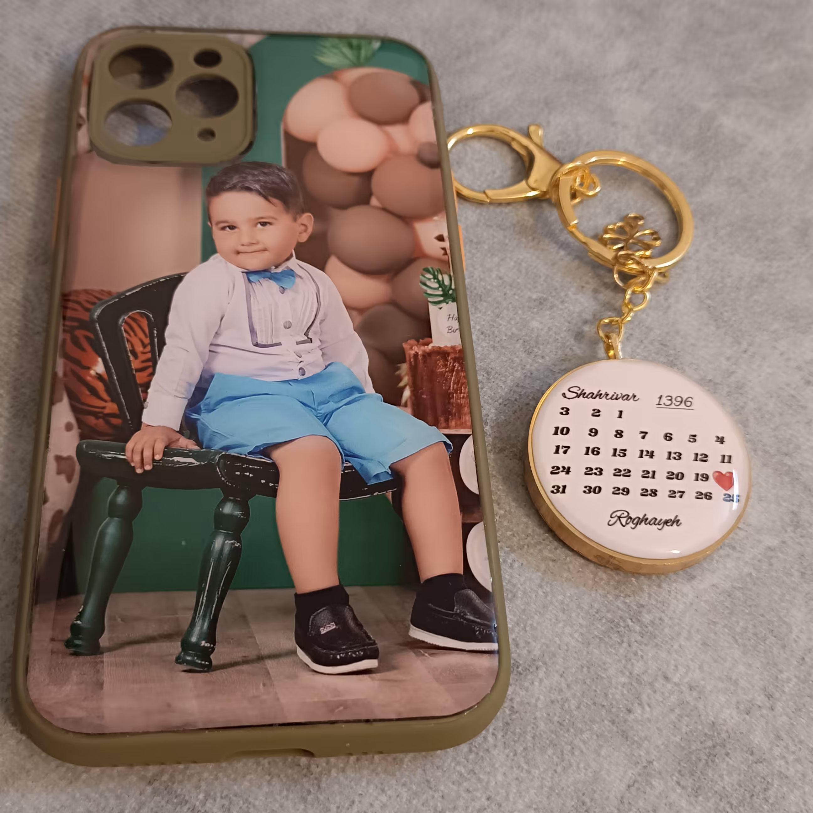 ست جاسویچی و کاور موبایل با تصویر دلخواه شما