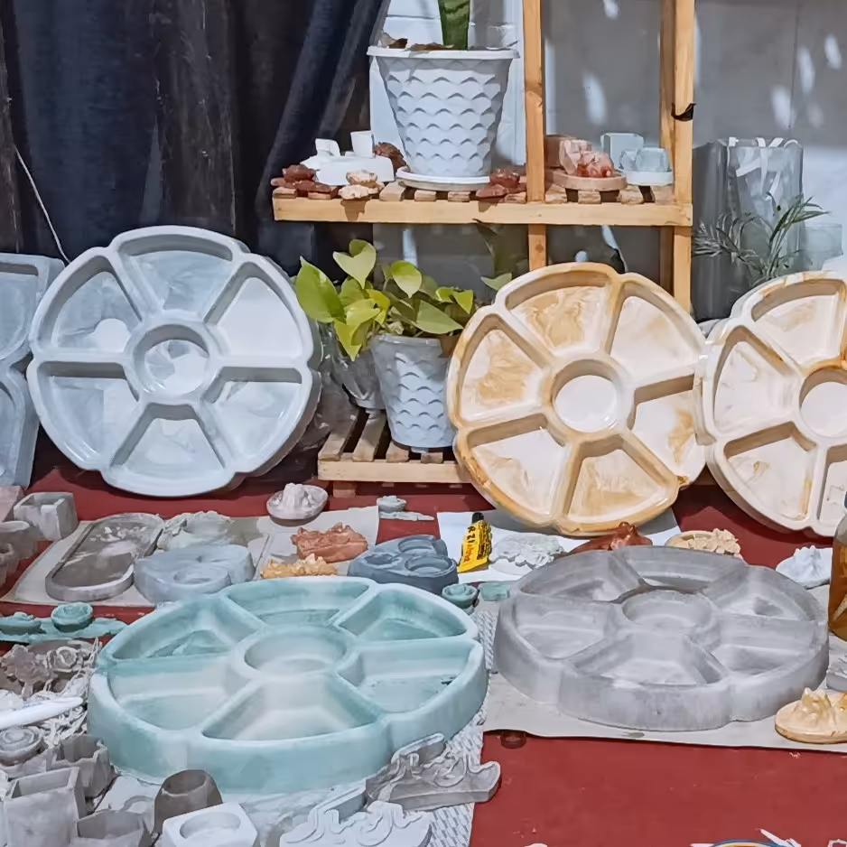 اردوخوری 7 تکه سنگ مصنوعی