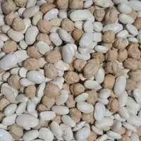 نخود آبگوشتی و لوبیاسفید مخلوط یک کیلوگرم