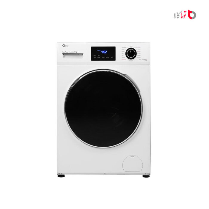 ماشین لباسشویی جی پلاس مدل GWM-K824W سفید