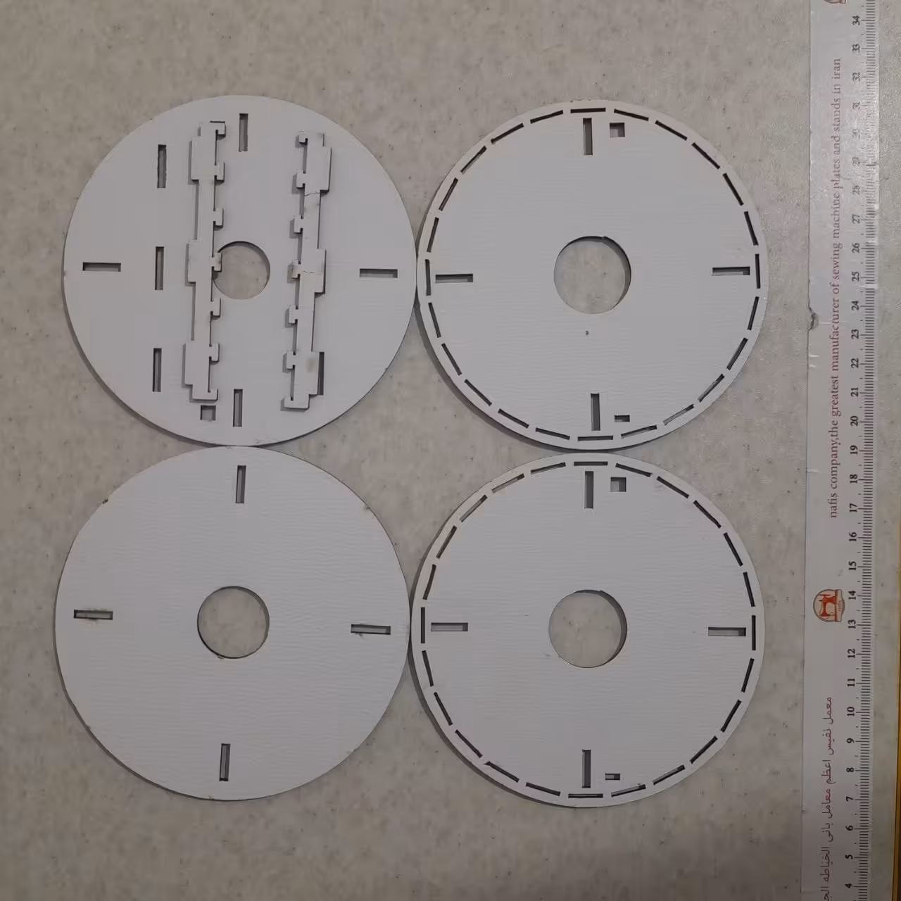 پک 10عدد قاب لامپ توپی 6و8