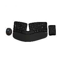 موس و کیبورد بی سیم مایکروسافت مدل Sculpt Ergonomic