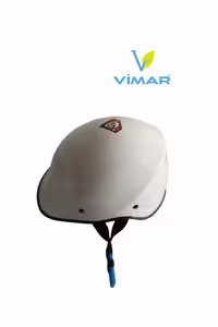 کلاه کاسکت موتورسیکلت سفید ایمنی جوکی تولید داخلی Vimar ان سی آر NCR