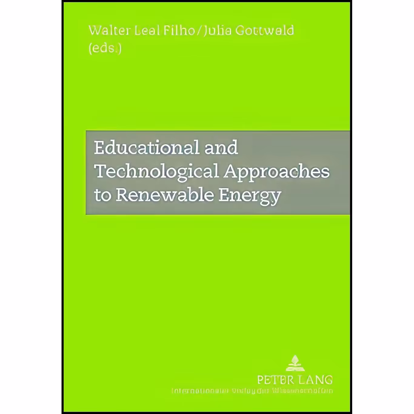 کتاب زبان اصلی Educational and Technological Approaches to Renewable Energy