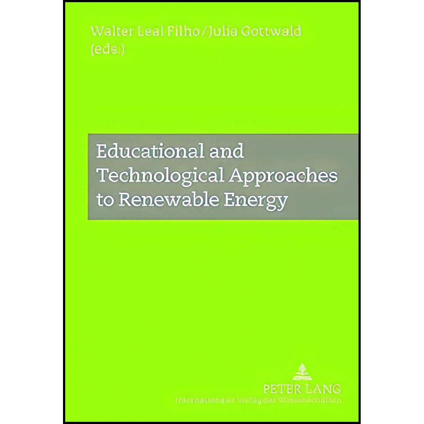 کتاب زبان اصلی Educational and Technological Approaches to Renewable Energy