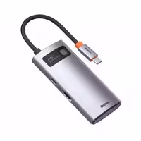 هاب 4 پورت Type-C باسئوس مدل CAHUB-CY0G-01