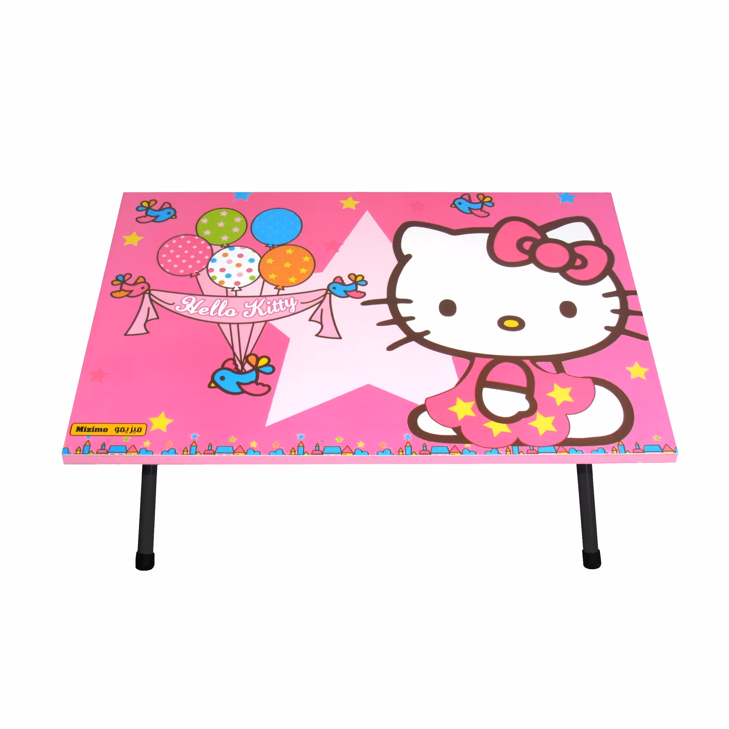 میز تحریر پایه کوتاه میزیمو طرح کیتی کد 3201