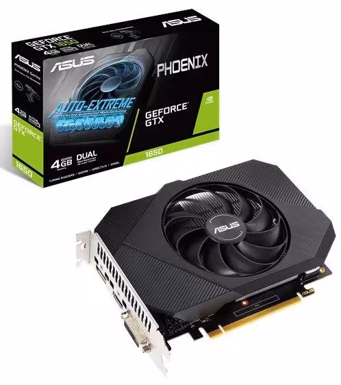کارت گرافیک ایسوس مدل PH-GTX1650-4GD6 با حافظه 4 گیگابایت