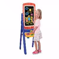 تخته  نقاشی دوطرفه نورانی و گچی Qwikflip Glow easel crayola کد5044