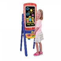 تخته  نقاشی دوطرفه نورانی و گچی Qwikflip Glow easel crayola کد5044