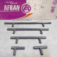 دستگیره کابینت افران مدل کالیستو سایز 160 میلیمتر طوسی 20 عددی 