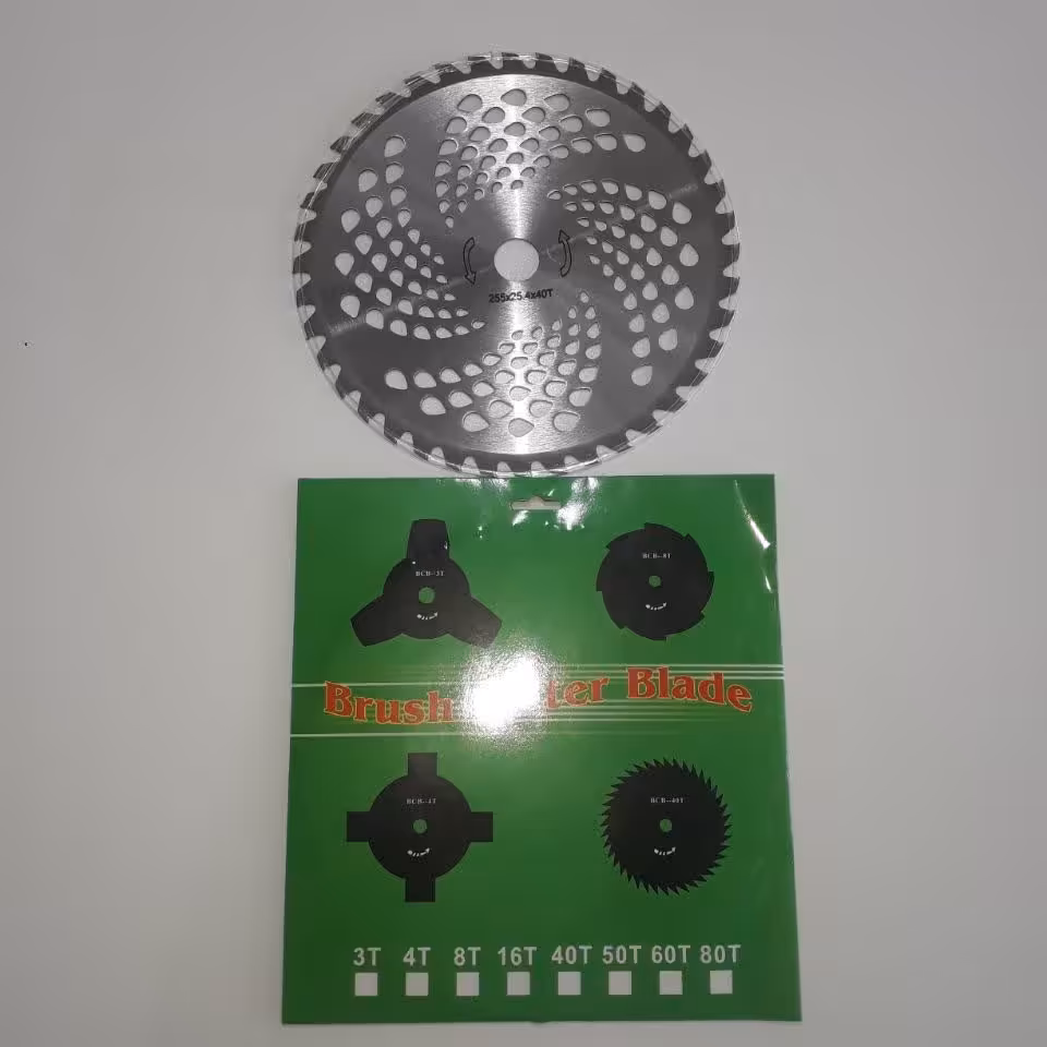 تیغه 40 دندانه الماسه علفتراش علف زن ( با جلد سبز  )