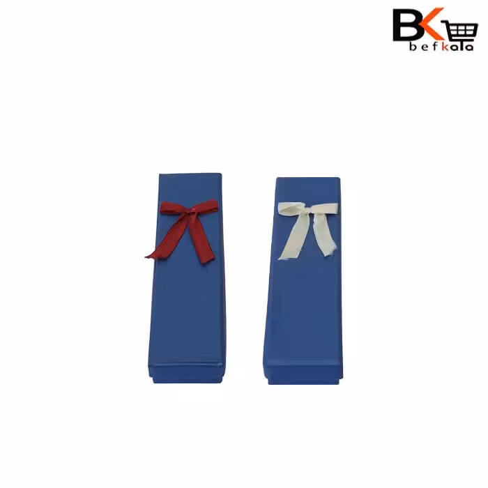 باکس کادویی ساعت و دستبند سرمه ای کد 95