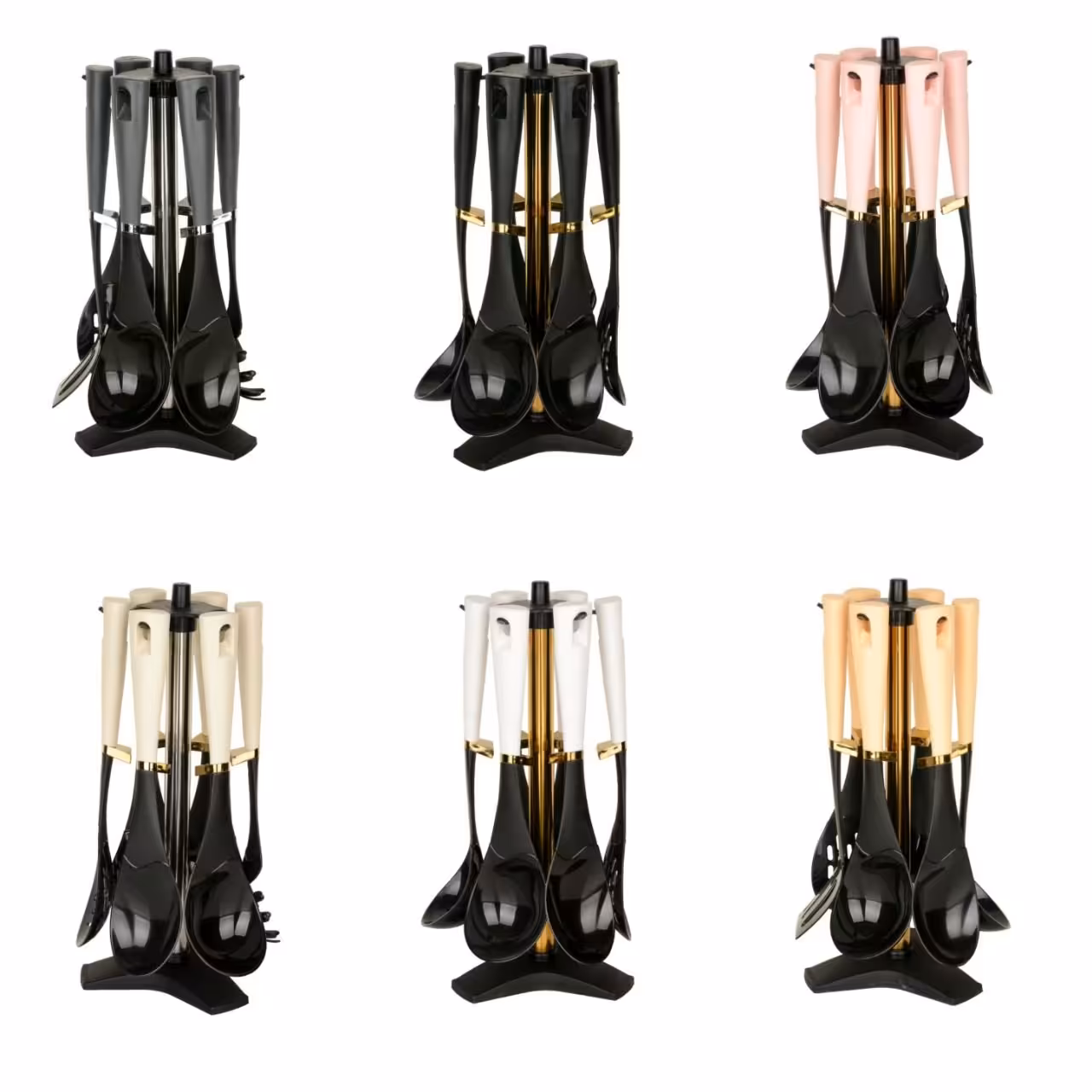 سرویس آویز 7پارچه کفگیر وملاقه یک بسته باارسال رایگان