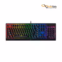 خرید کیبورد گیمینگ با‌ سیم ریزر مدل BlackWidow V3 • سوئیچ زرد