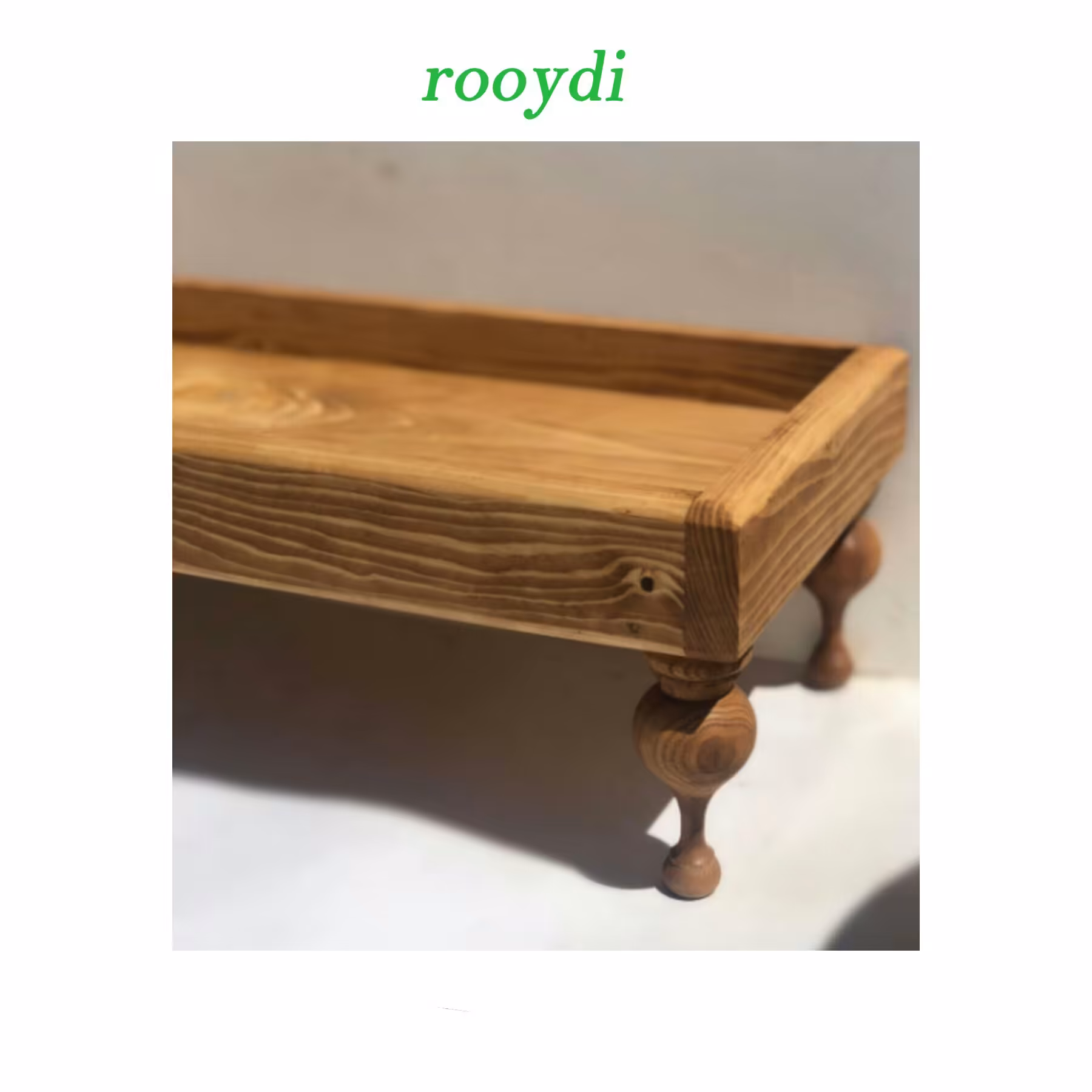 رایزر پایه دار خراطی شده چوب روسی رنگ روشن پوشش سیلرکیلر ضد آب